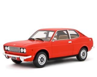 Fiat 128 Coupè 1300 SL - 1972 Rosso Laudoracing 1:18 Resinemodell (Türen, Motorhaube... nicht zu öffnen!)
